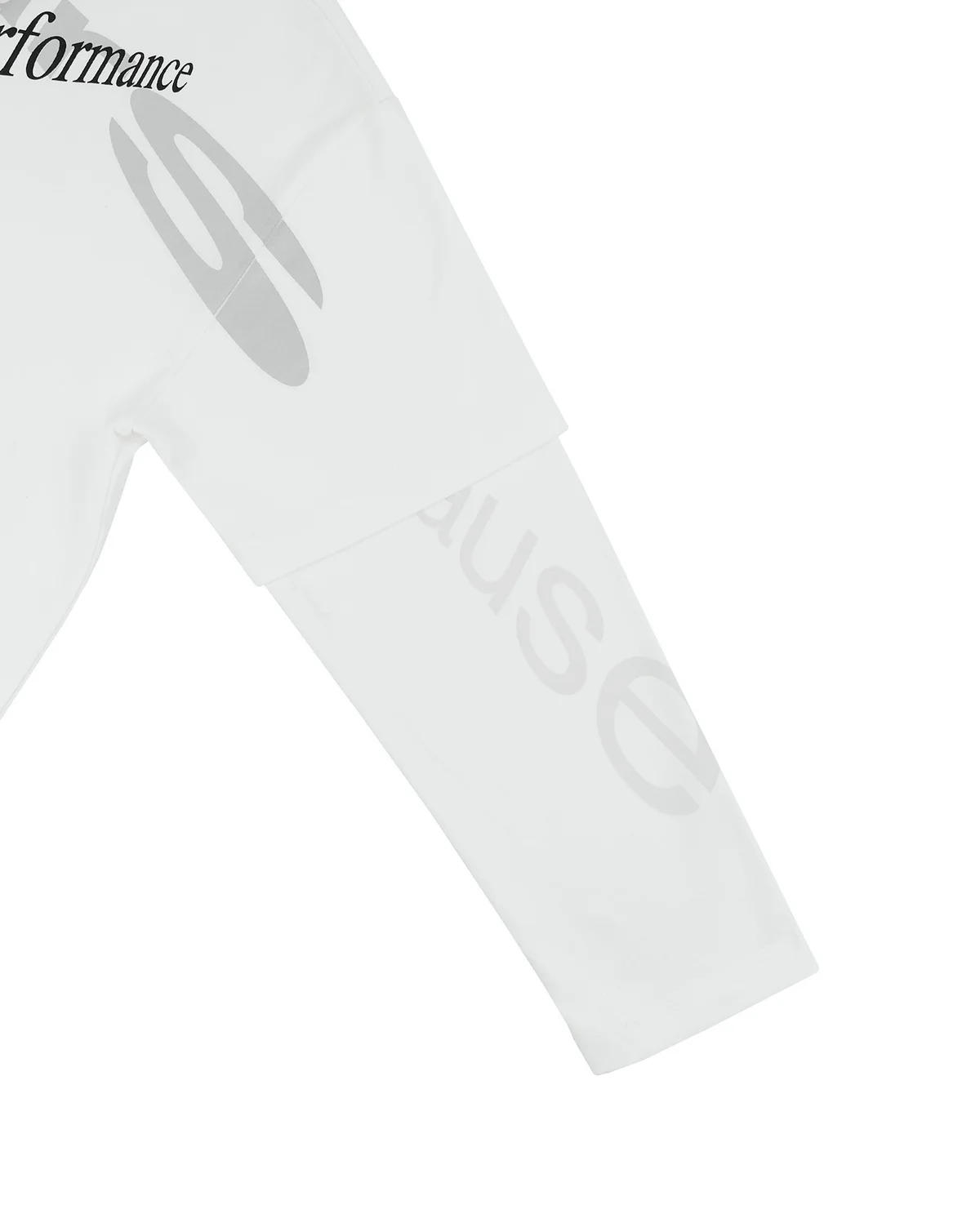 Longsleeve 'No Performance' White