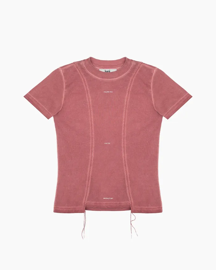 Tee ’Moonlit Sky’ Pink Woman