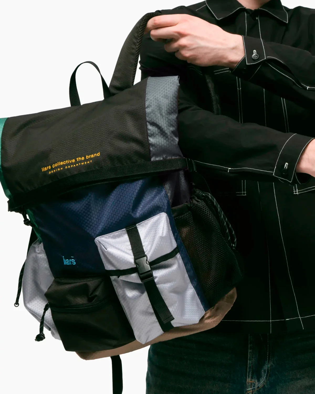 Backpack 'Pockets-3' Multicolour