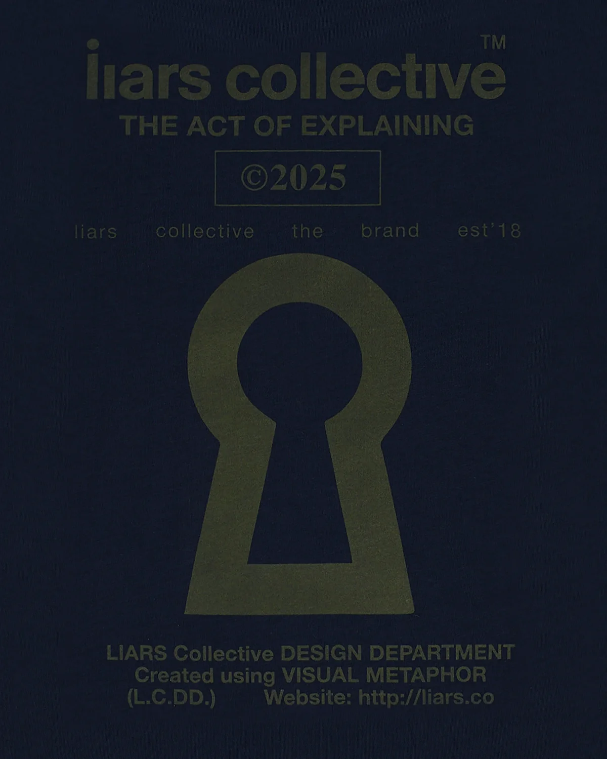 Longsleeve 'Visual Metaphor' Blue