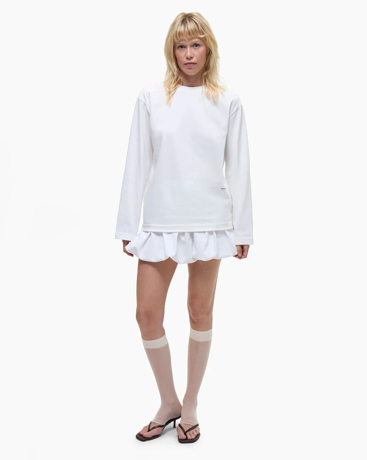 Longsleeve 'Feel' White