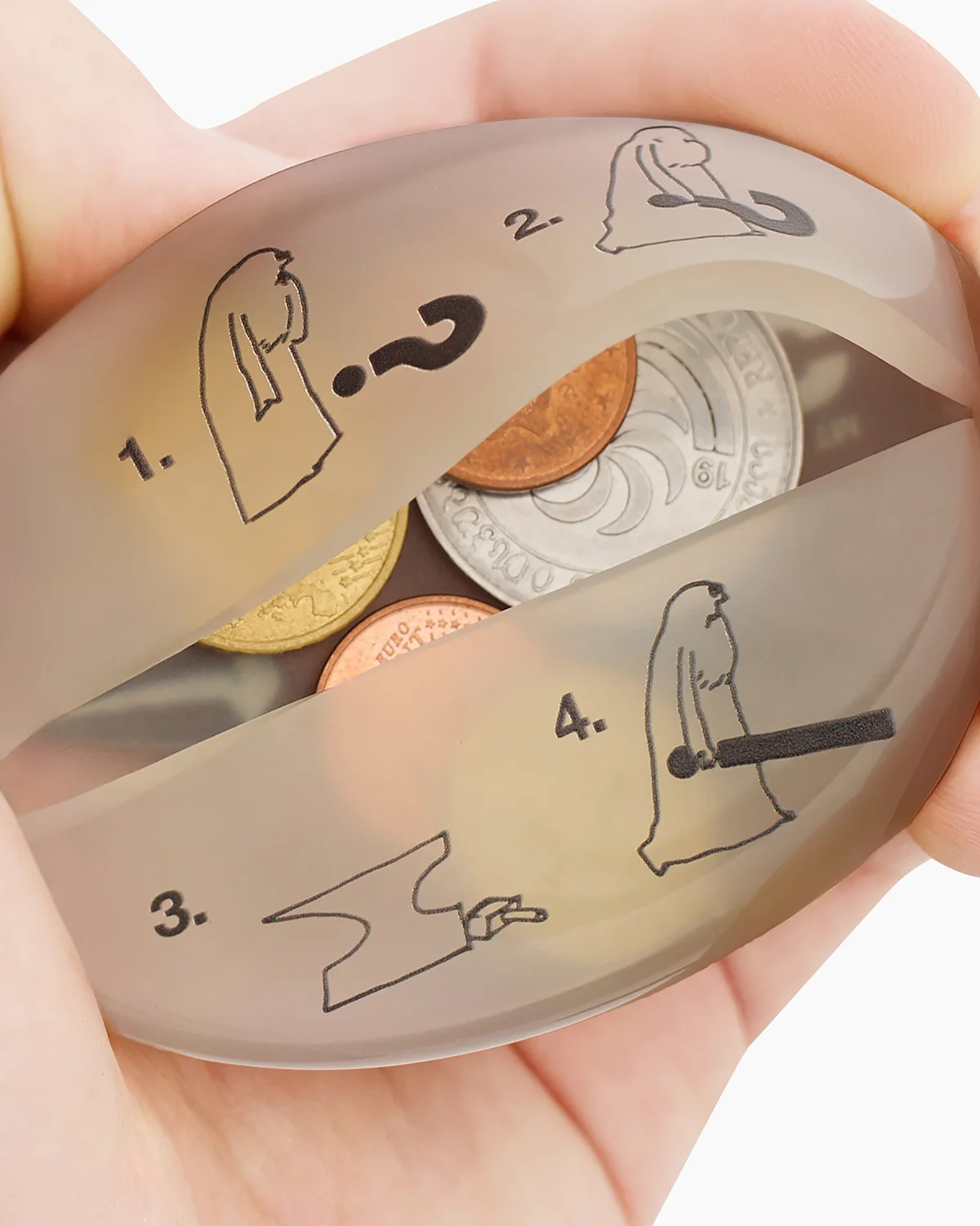 Coin Holder ‘Solution’ White