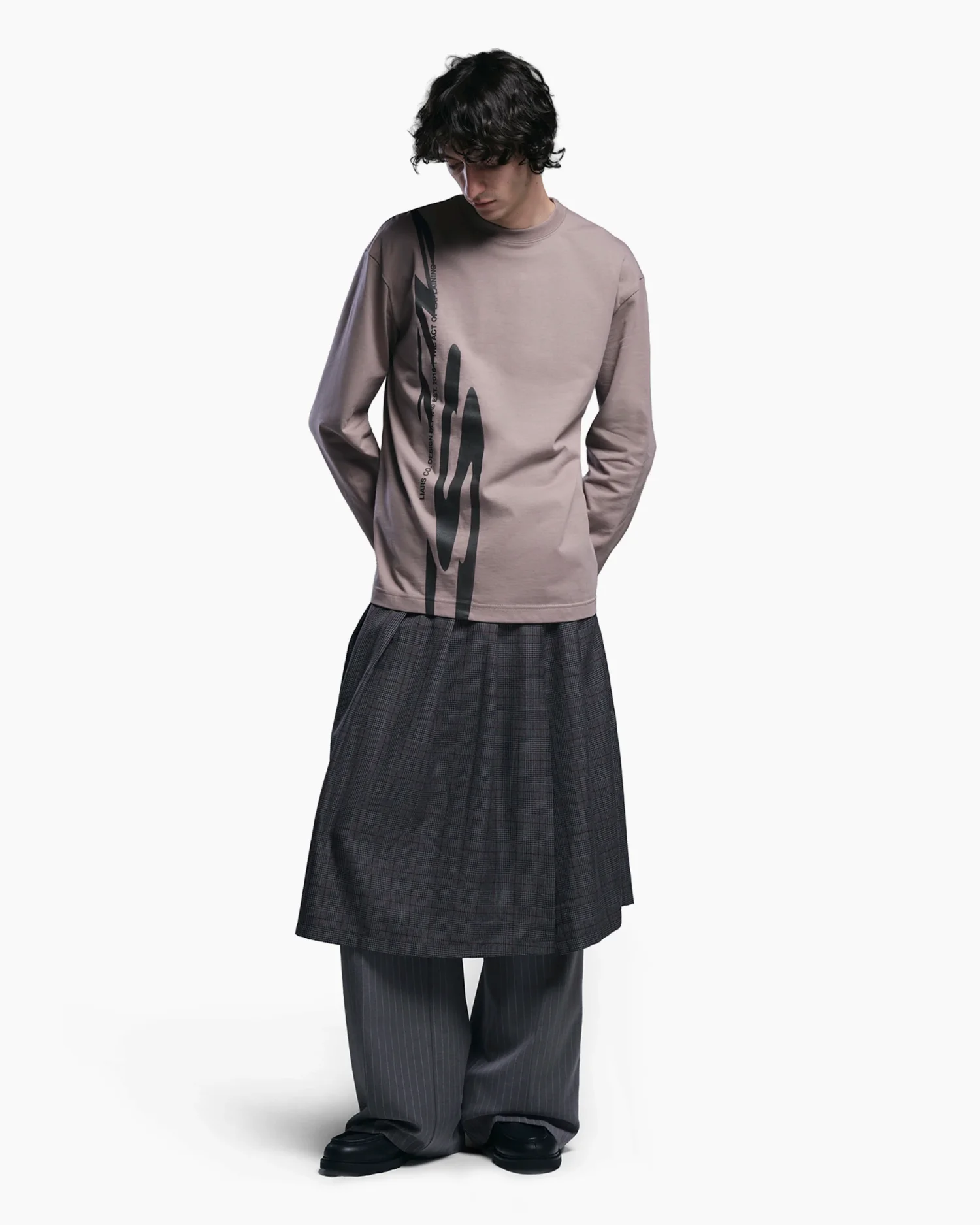 Longsleeve 'RS' Beige