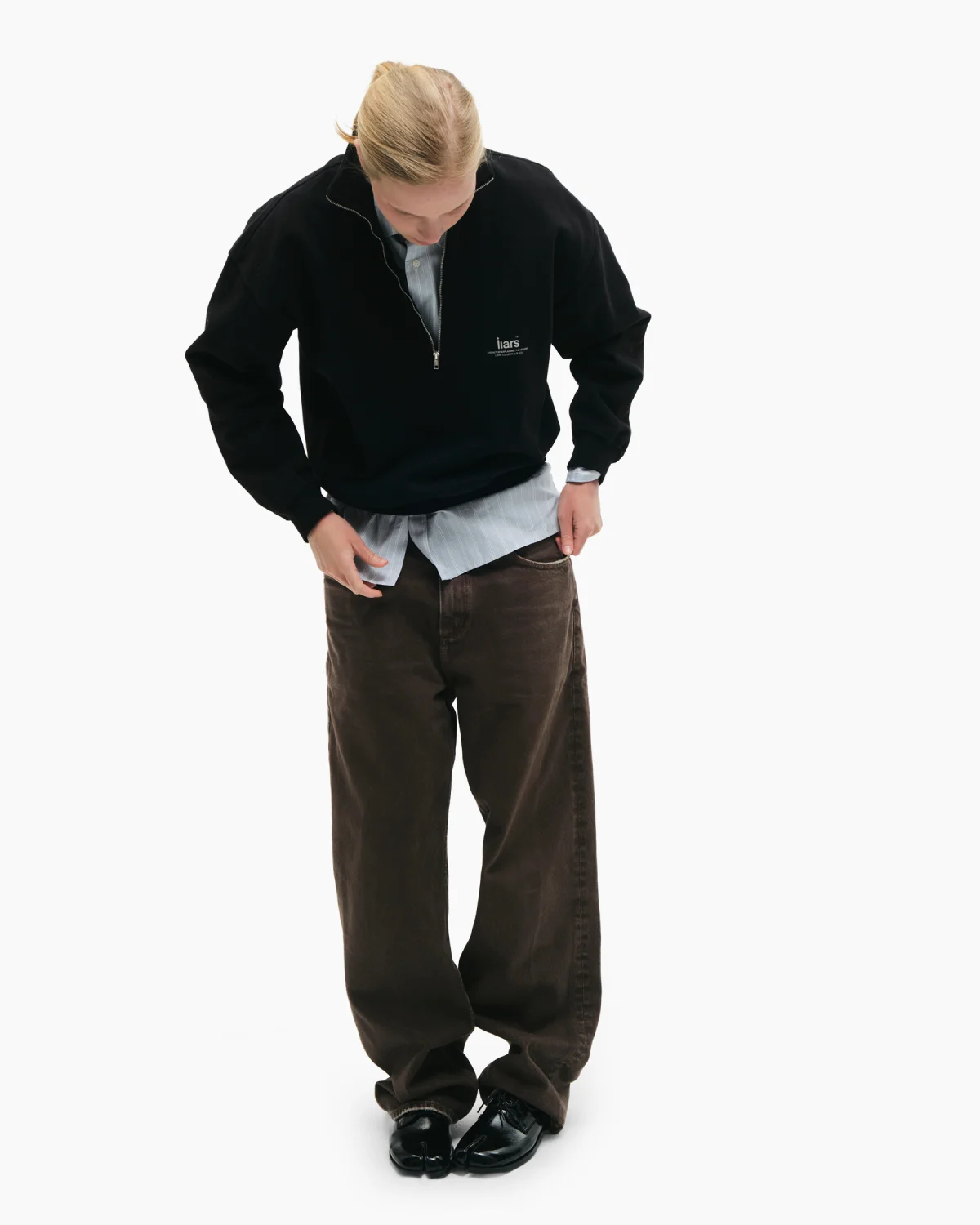 Zip-Sweat Basic Black