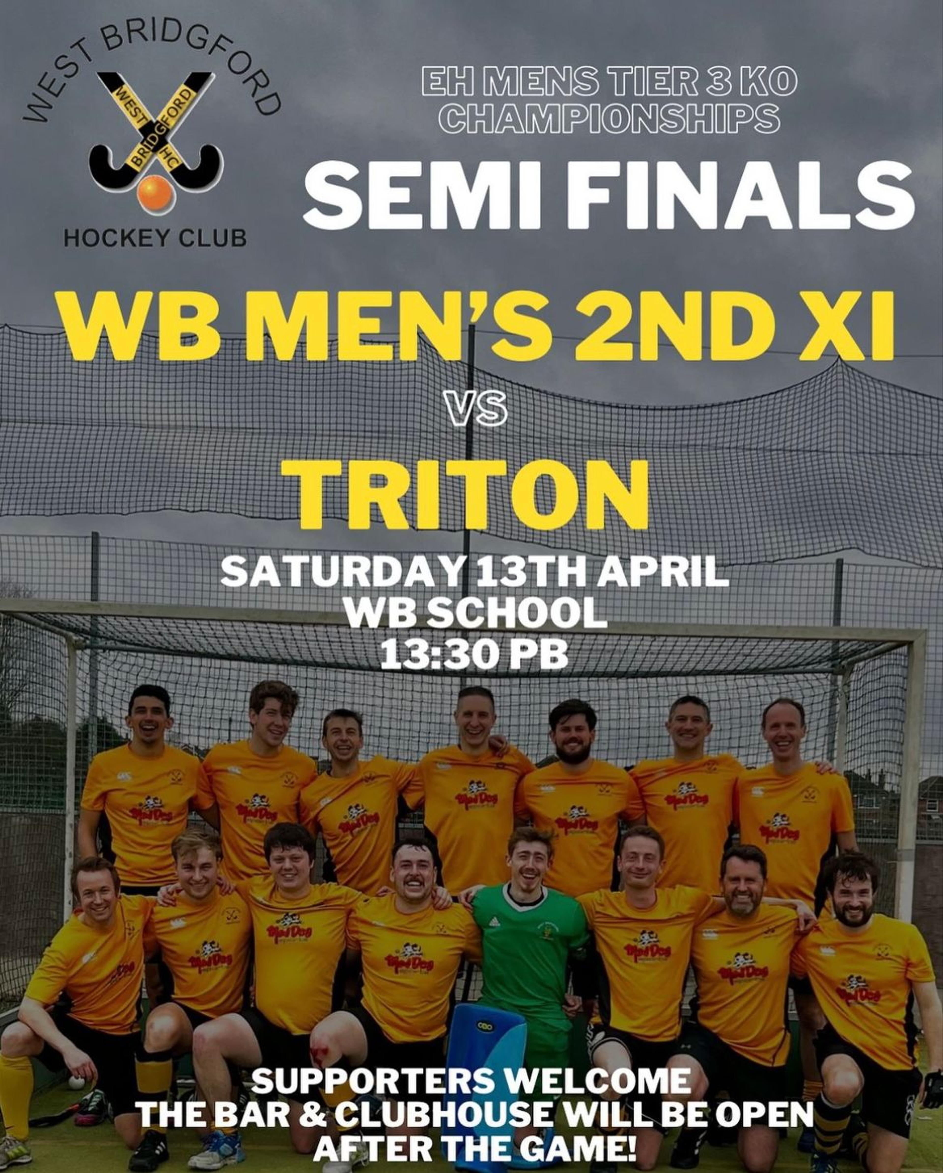 Mens Semi Final Details