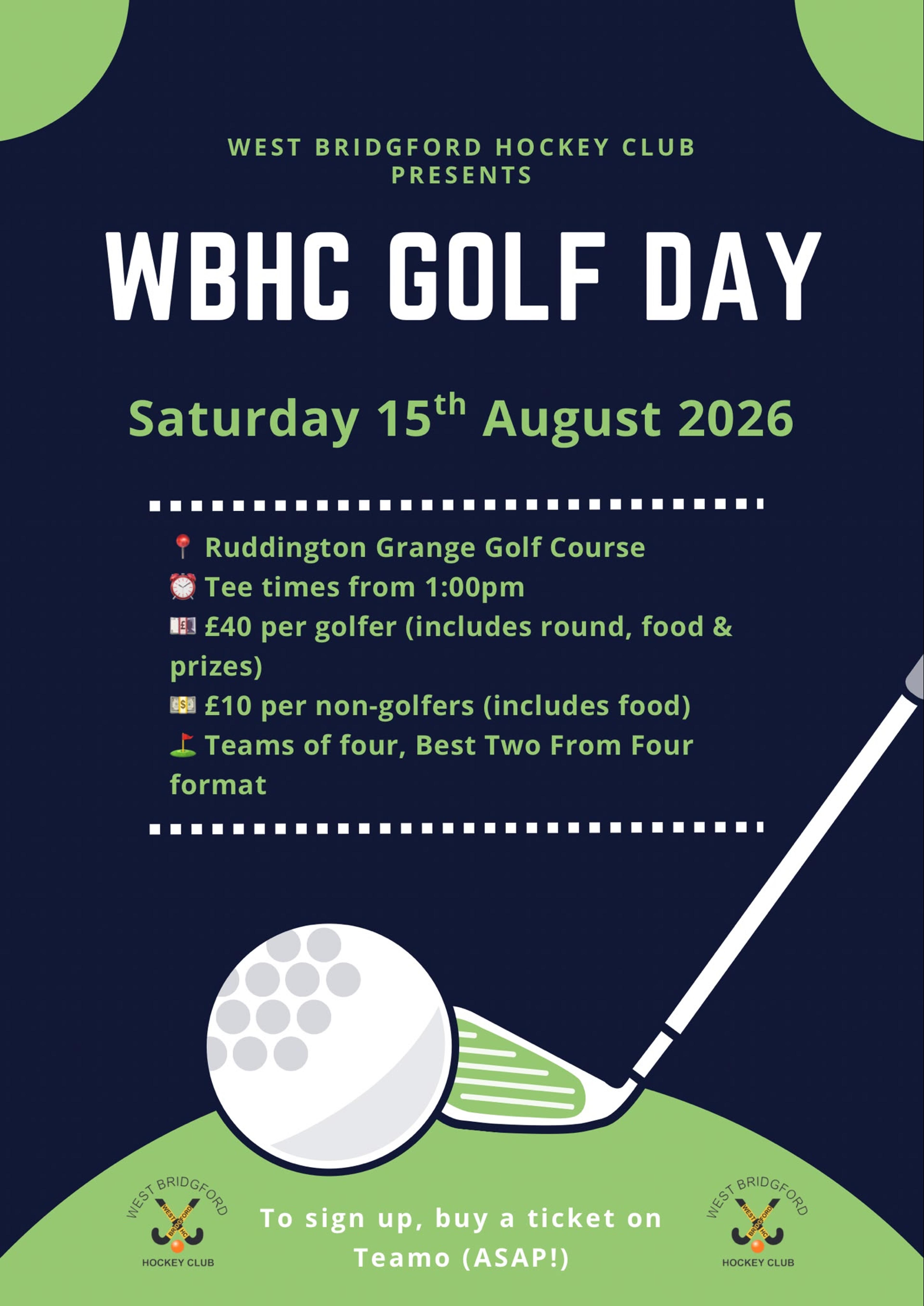 Golf Day Poster 2026