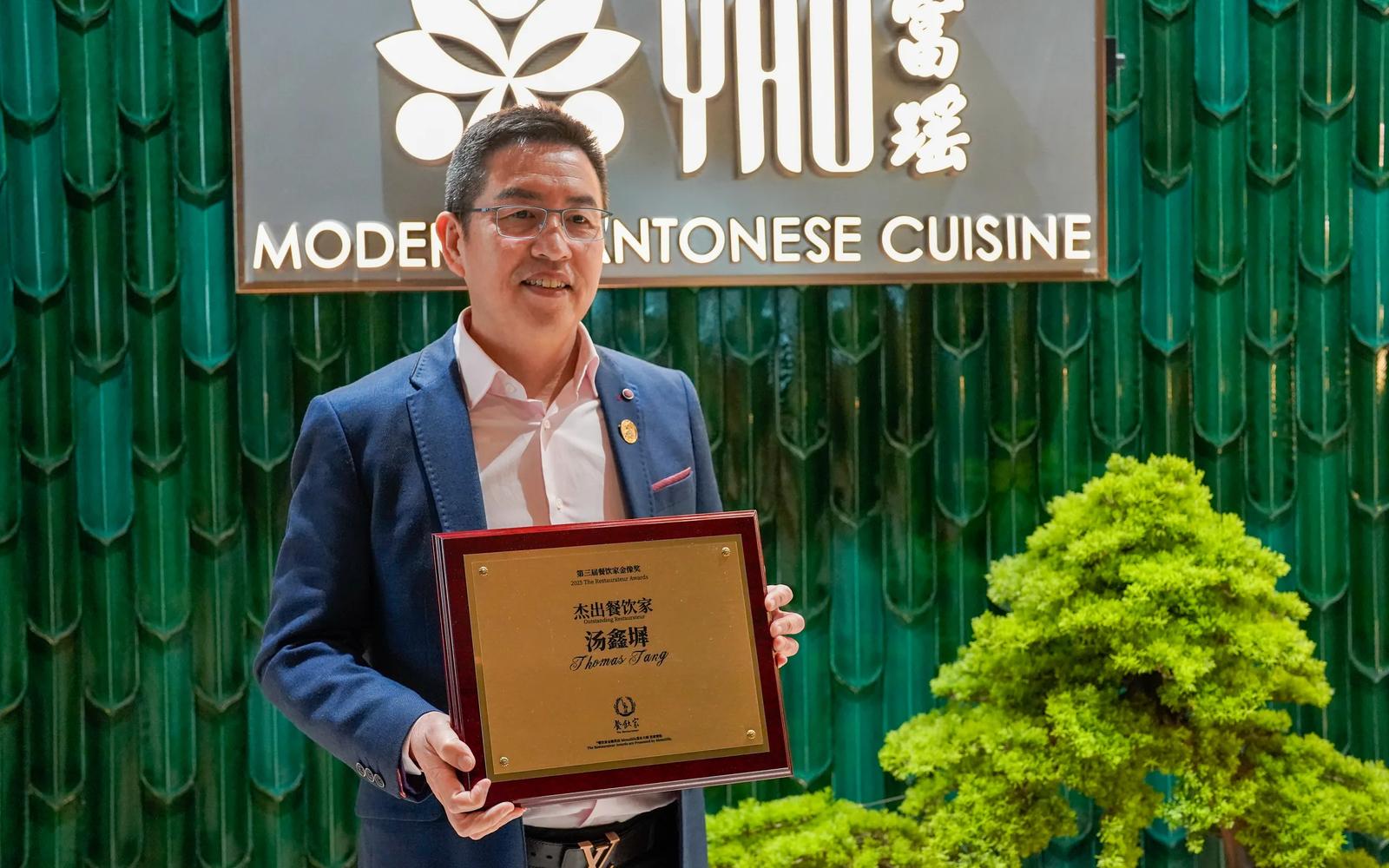 A restaurant operator recognized by The Restaurateur Awards