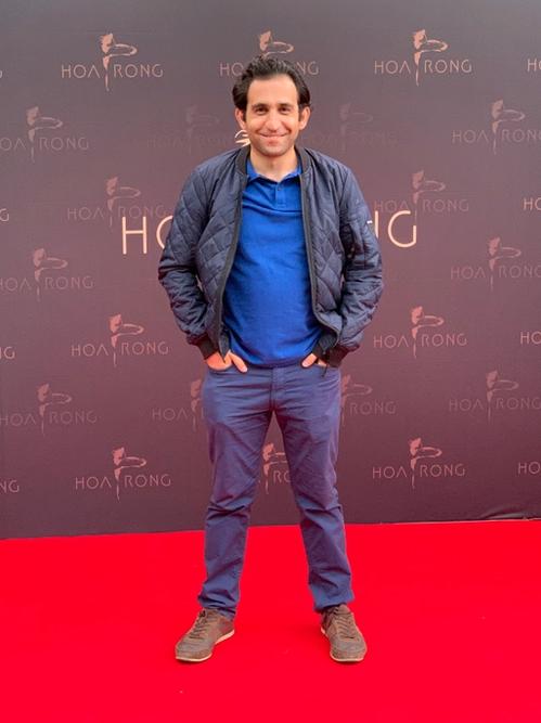 Sergey Sargsyan on a red carpet