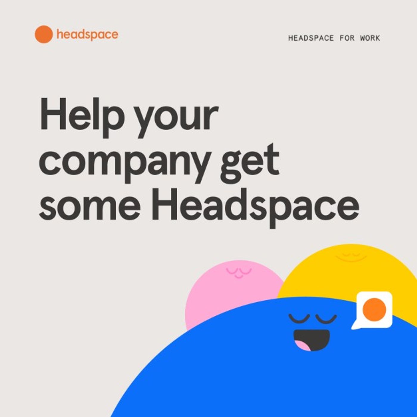 headspace - wellness tool for employer branding
