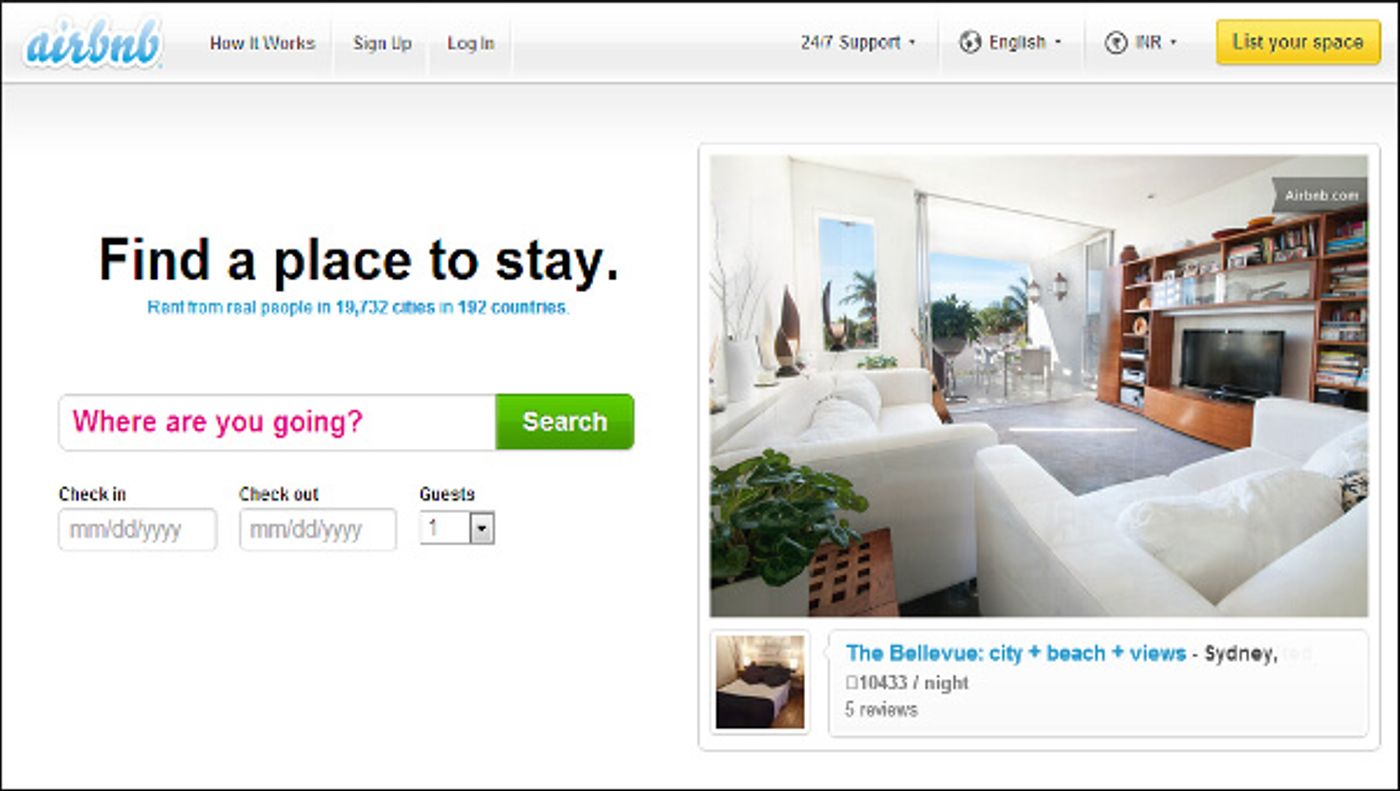 Airbnb mvp
