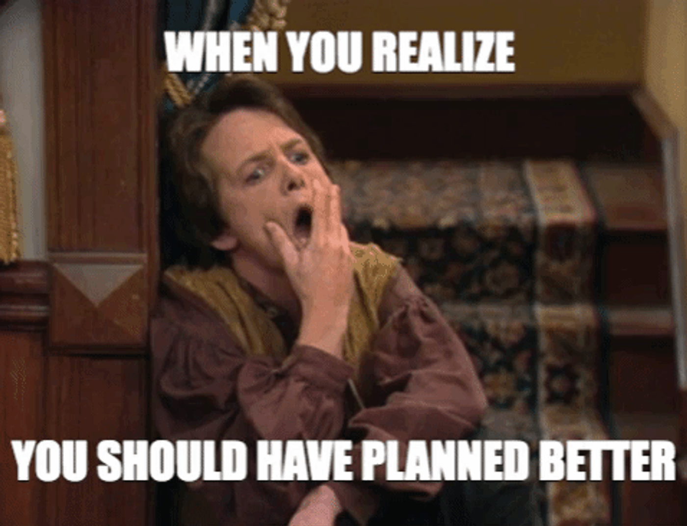 when you realize you should have planned the GTM strategy better