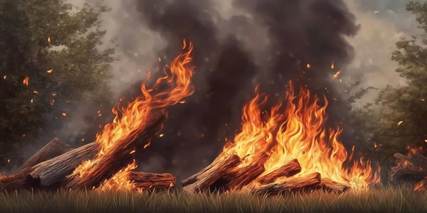Fire in realistic picture style - Startup burn rate