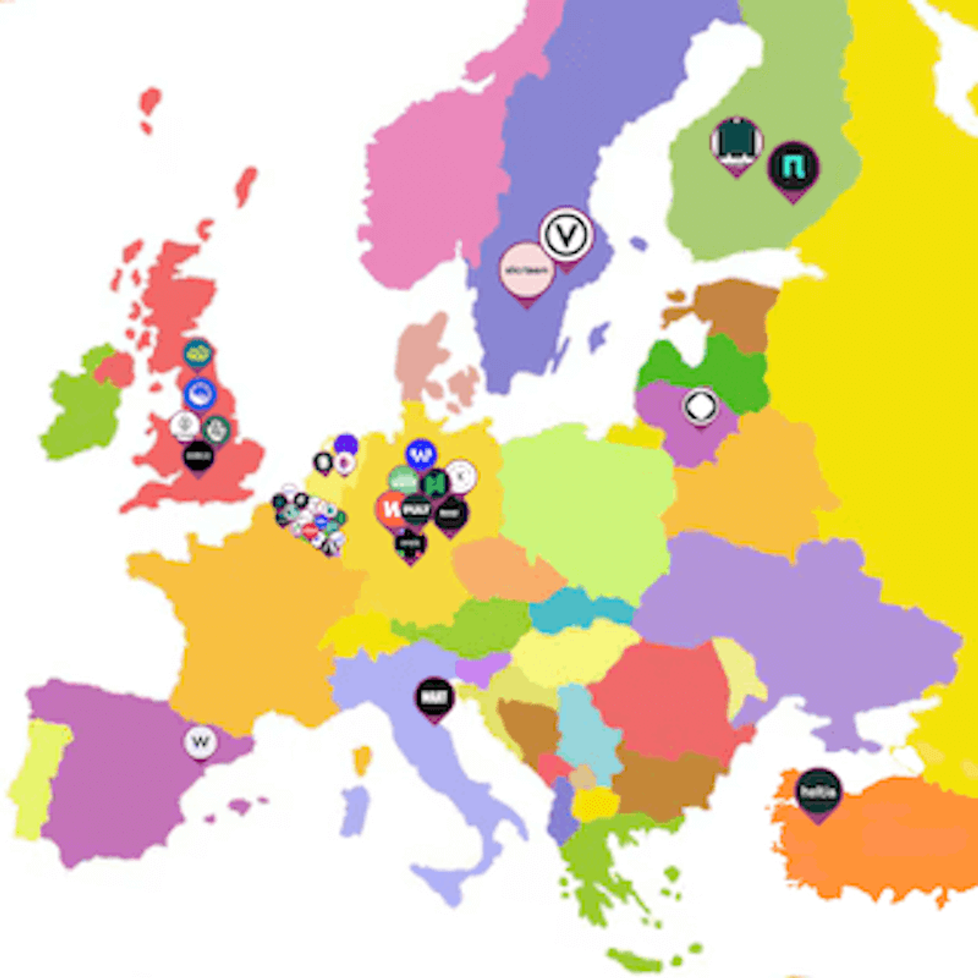 location of successful startups