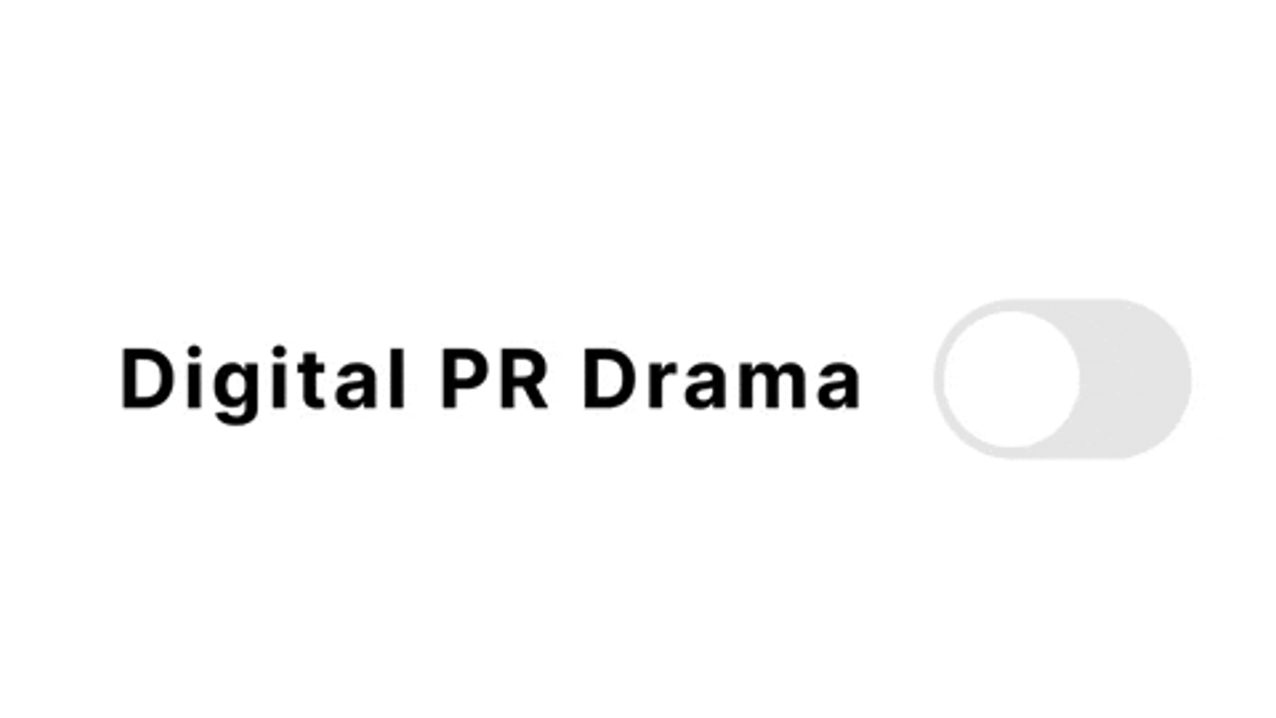 digital PR drama