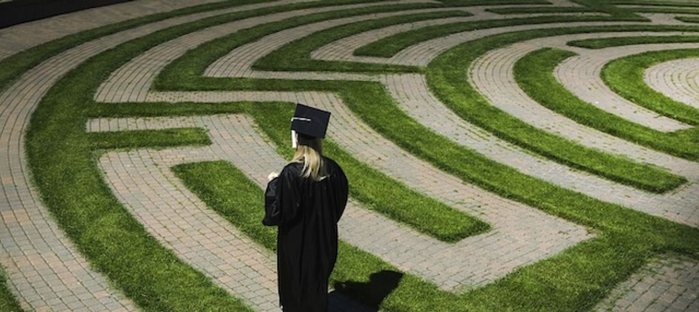 a student exploring entry level networking jobs