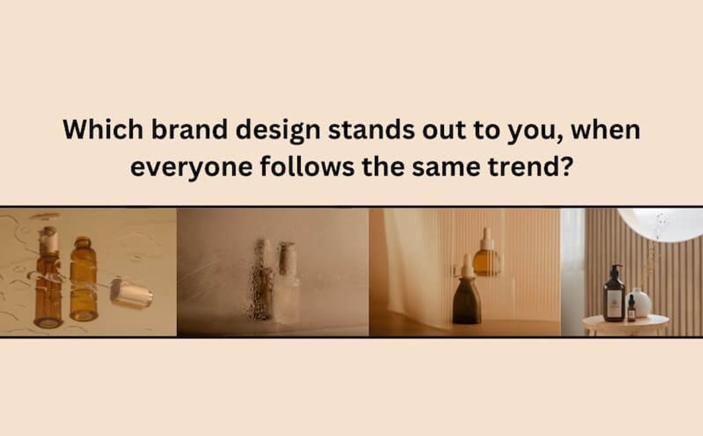 which brans design stand out to you when everyone follows the same trend : common branding mistake
