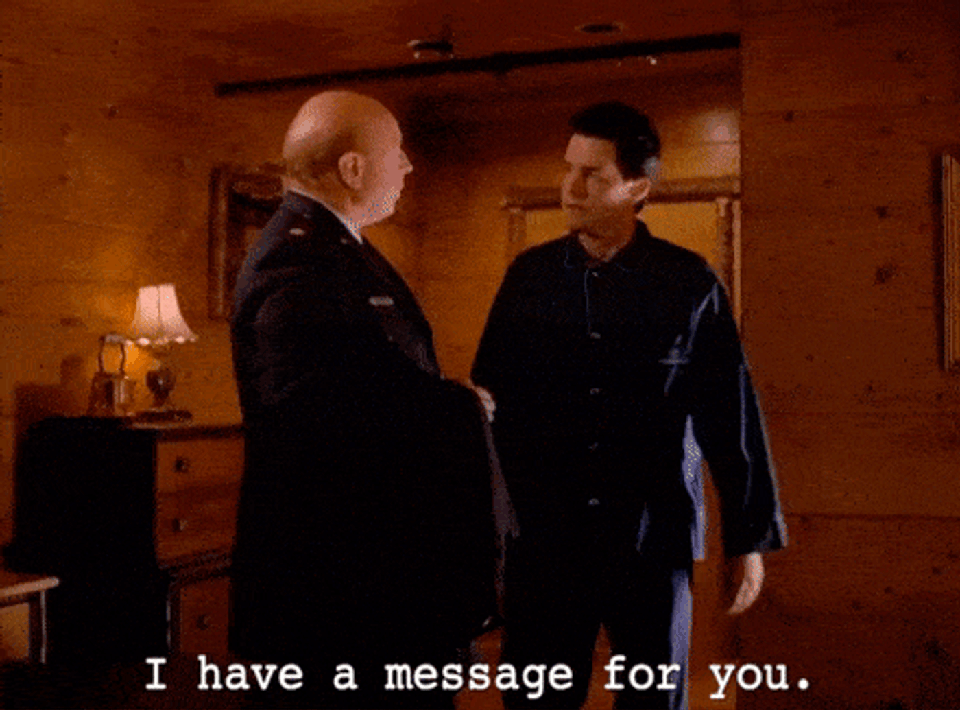 making the first move