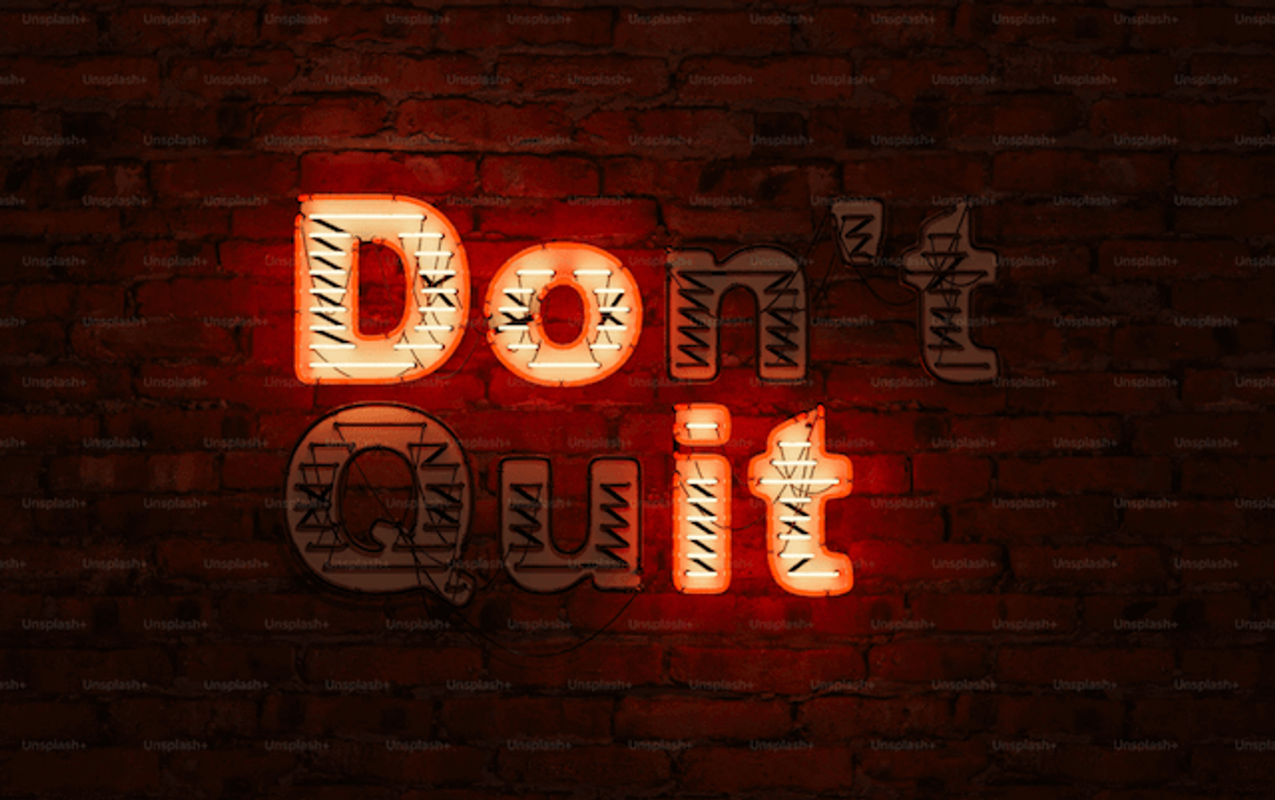 Don't Quit when you do seed funding
