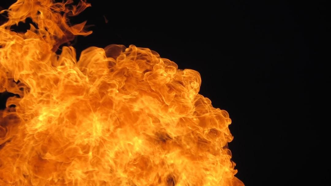 Photo of flames