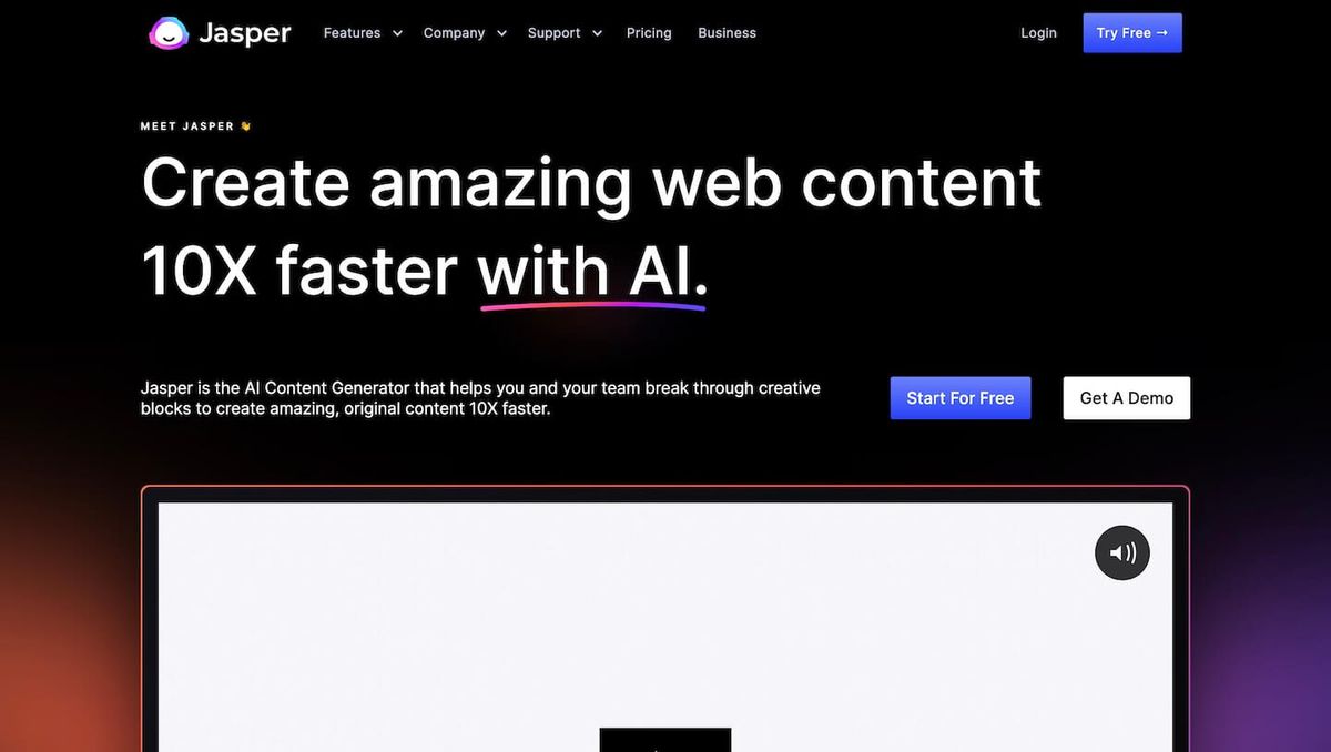Jasper is an excellent AI copywriting software for marketing copy such as blog posts