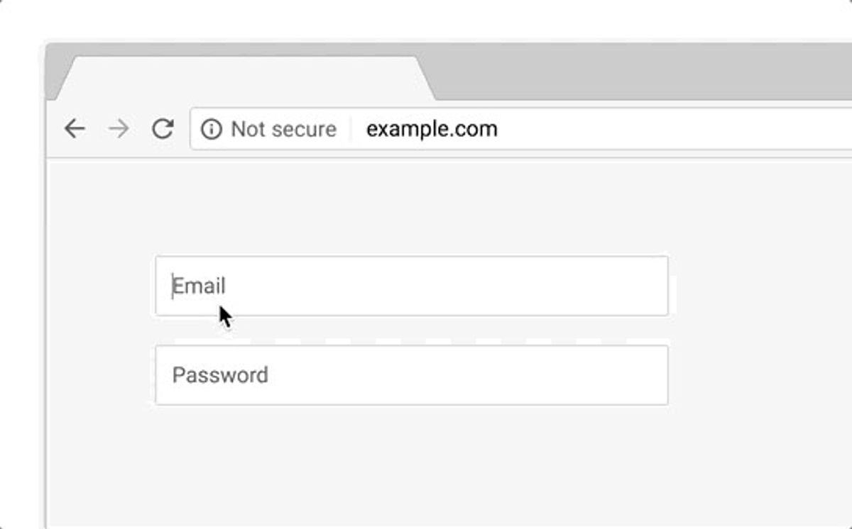 account login page