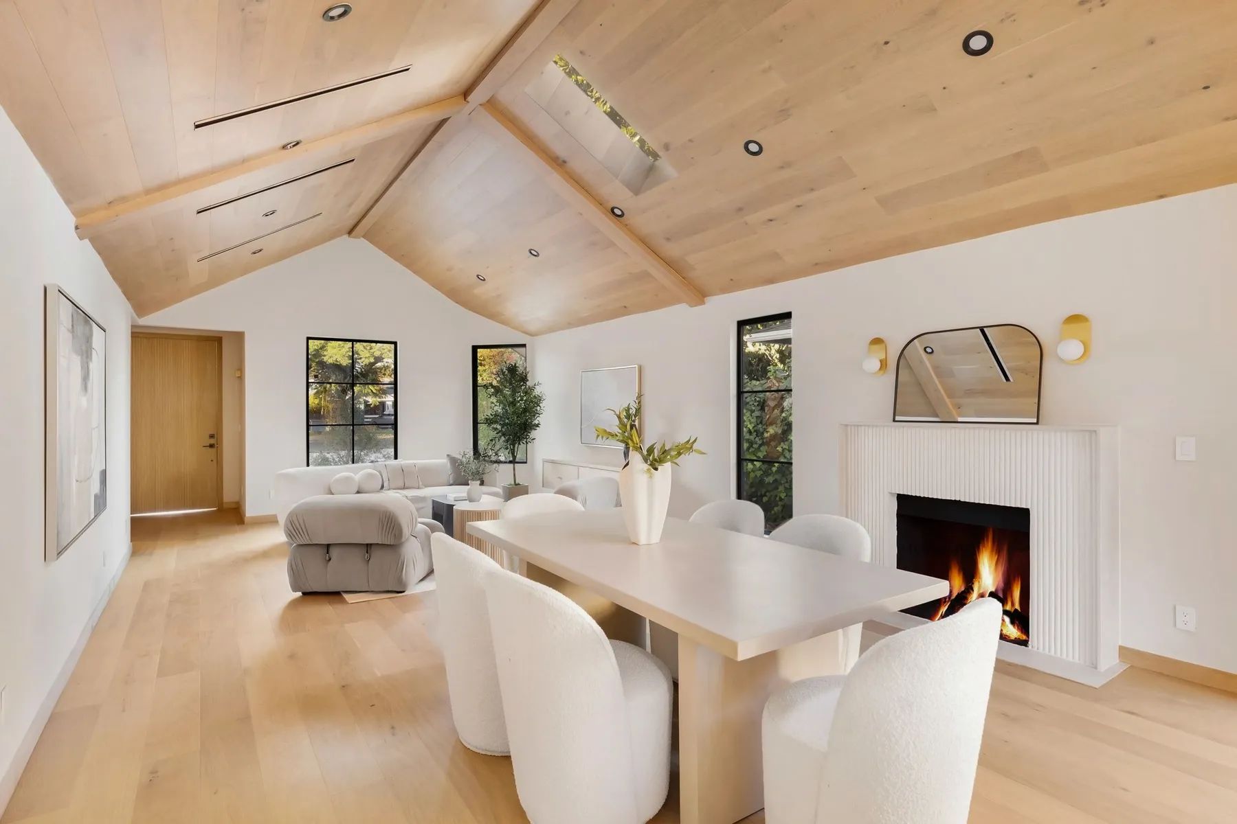 Modern home with efficient HVAC