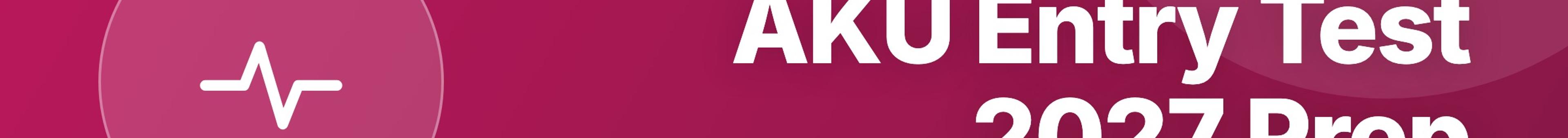 Parhlai blog cover for "AKU Entry Test 2027 Preparation"