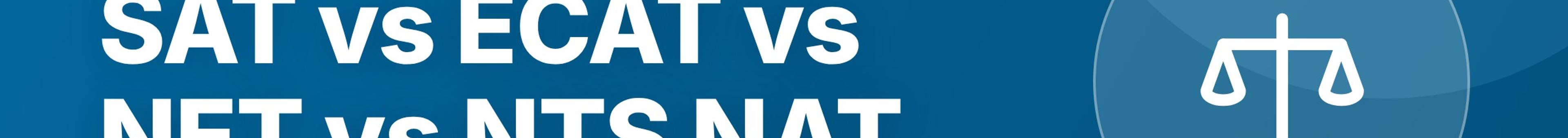 Parhlai blog cover for "SAT vs ECAT vs NET vs NTS NAT: Entry Test Comparison for Pakistani Universities"