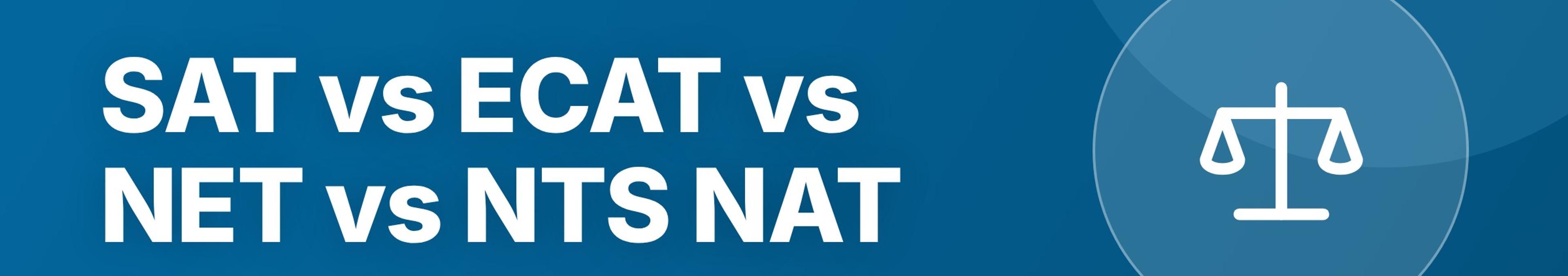 Parhlai blog cover for "SAT vs ECAT vs NET vs NTS NAT: Entry Test Comparison for Pakistani Universities"