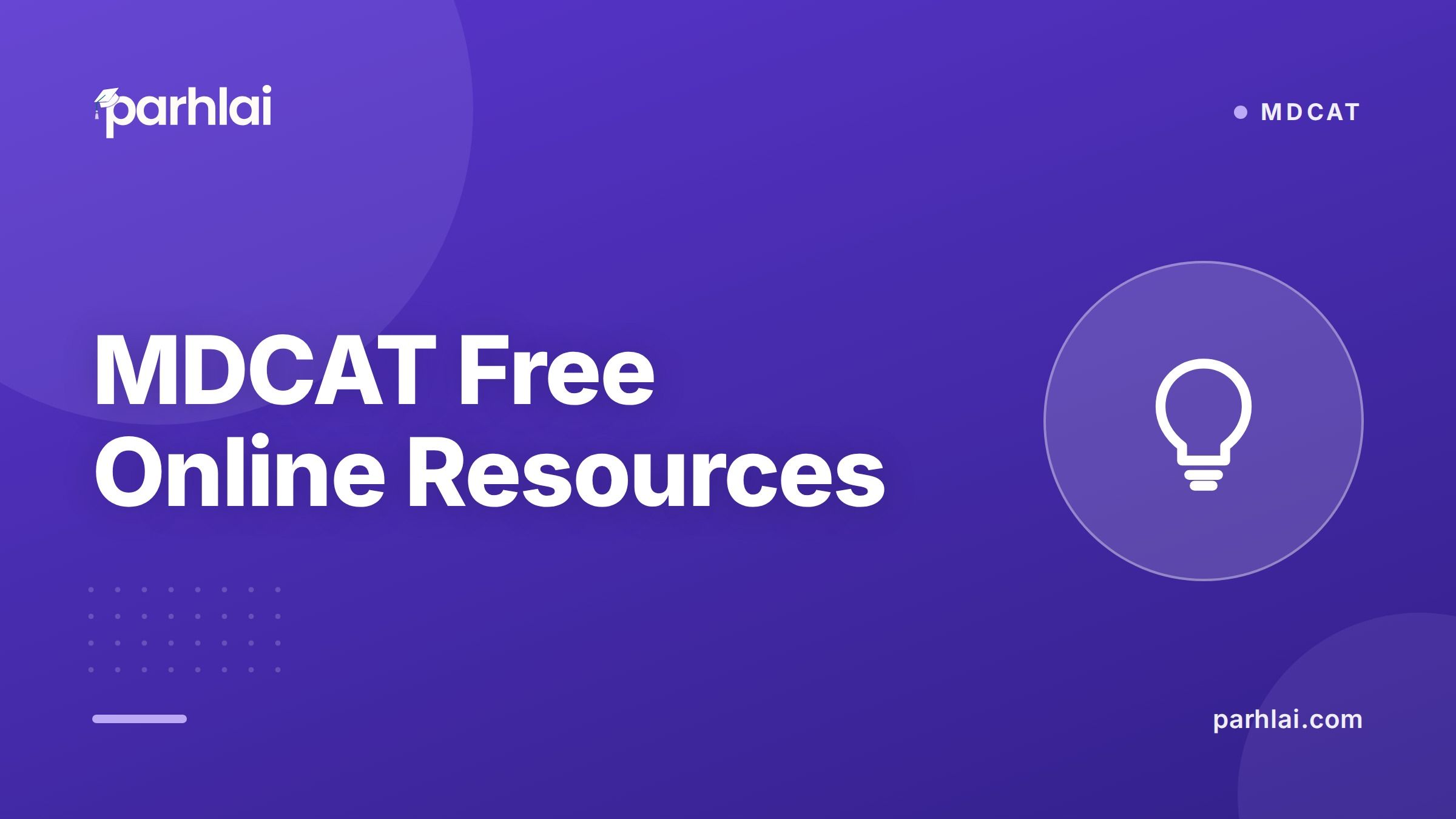 MDCAT Free Online Resources: Websites, YouTube Channels, and Apps for Self-Study