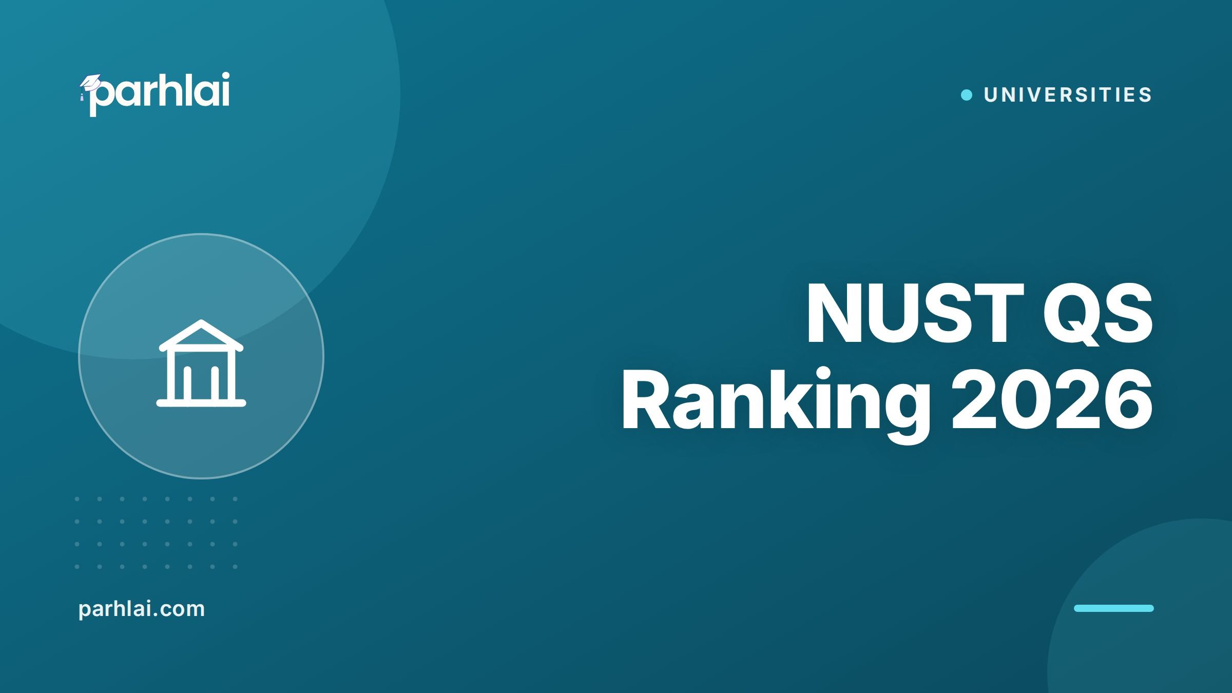 NUST QS Ranking 2026: World Rank #353, #2 in Pakistan, Subject Rankings