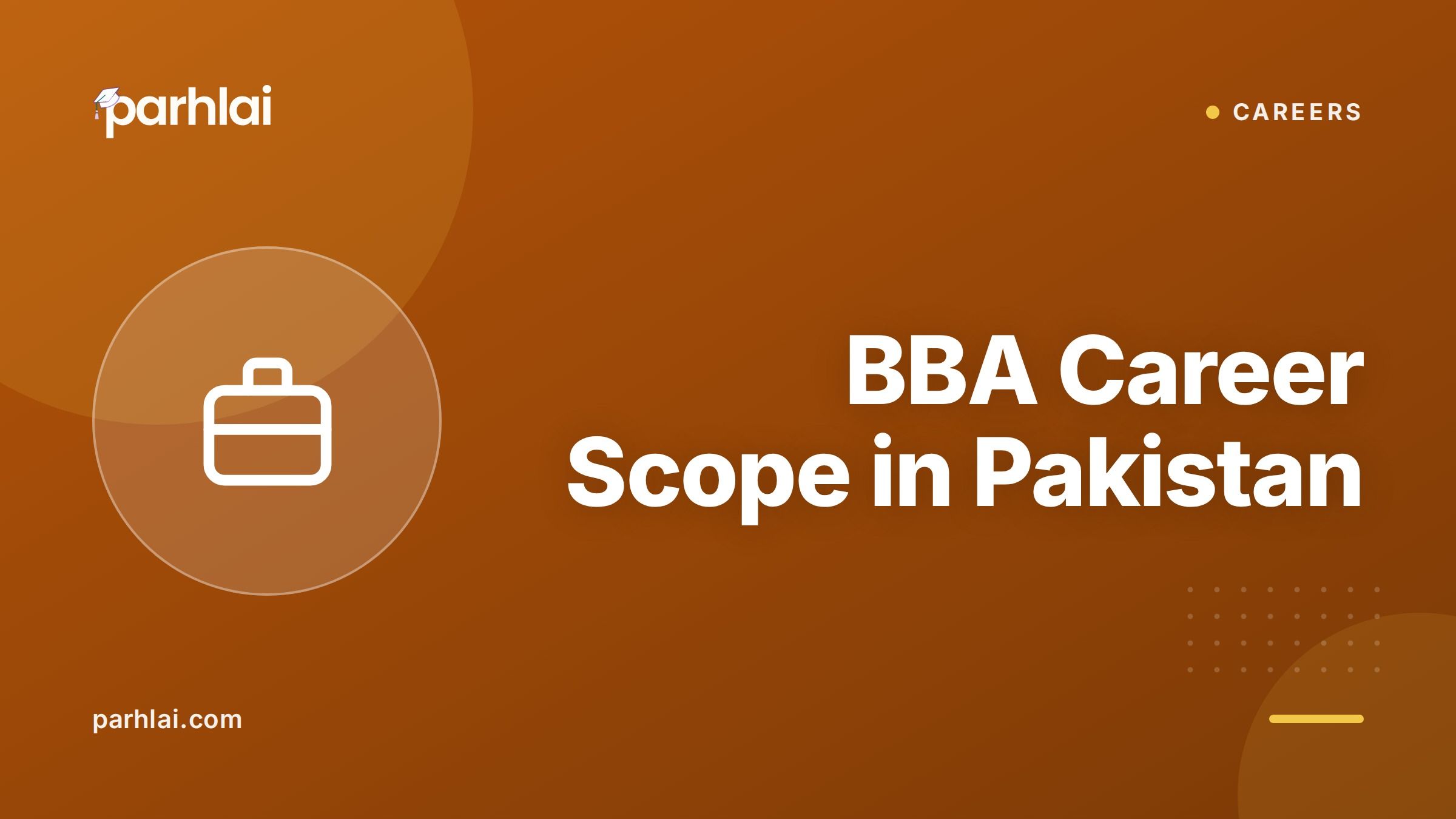 Parhlai blog cover for "BBA Career Scope in Pakistan: Jobs, Salary, and Growth After a Business Degree"