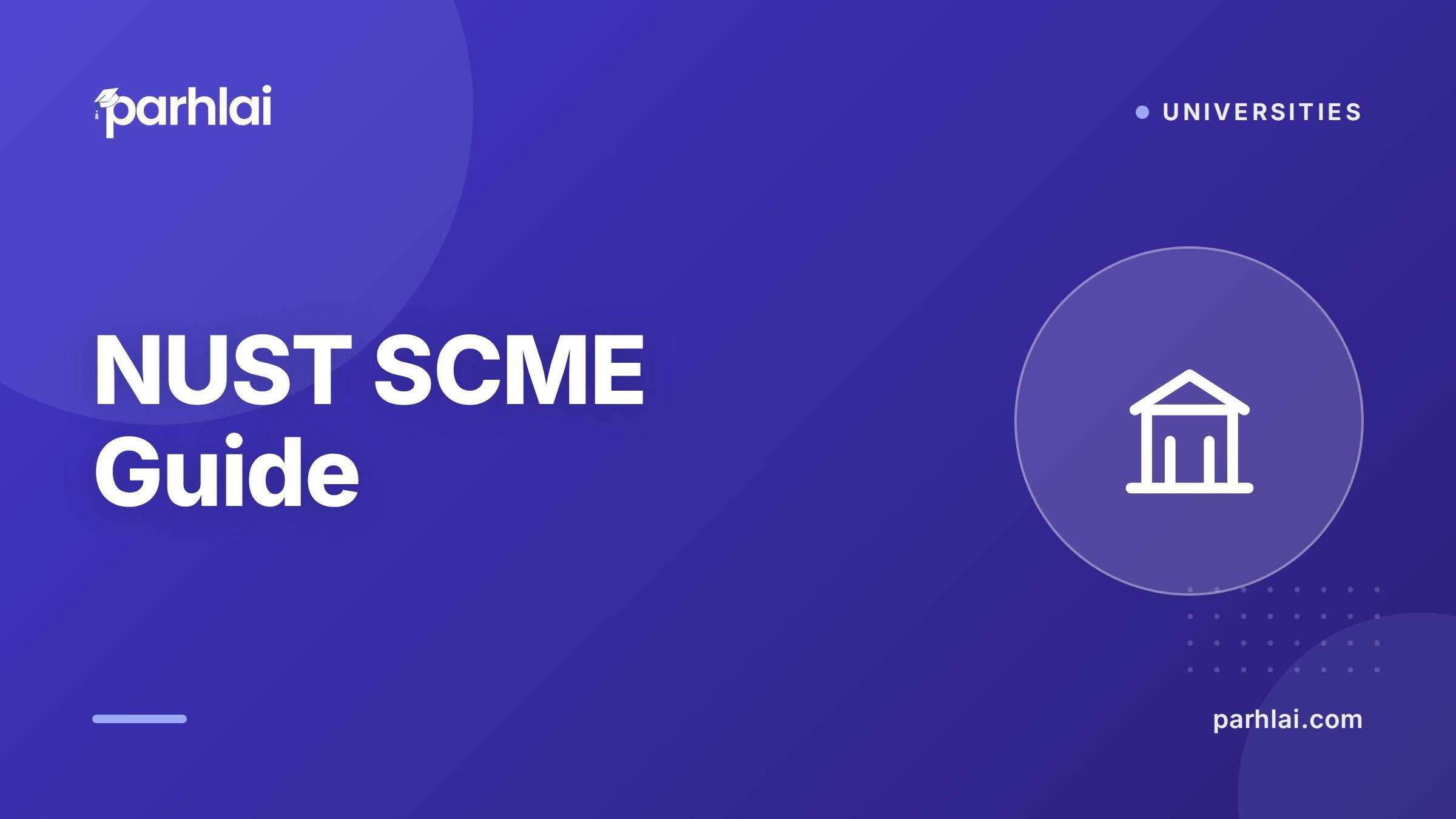 NUST SCME Guide: School of Chemical and Materials Engineering