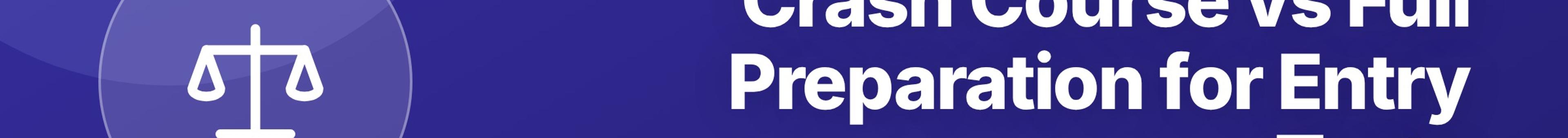 Parhlai blog cover for "Crash Course vs Full Preparation for Entry Tests: Which Works Better?"
