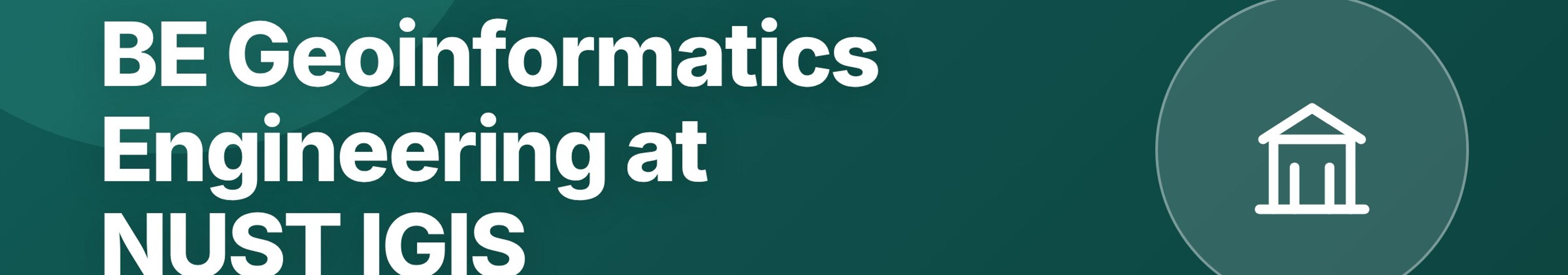 Parhlai blog cover for "BE Geoinformatics Engineering at NUST IGIS: GIS, Remote Sensing, and Spatial Data"