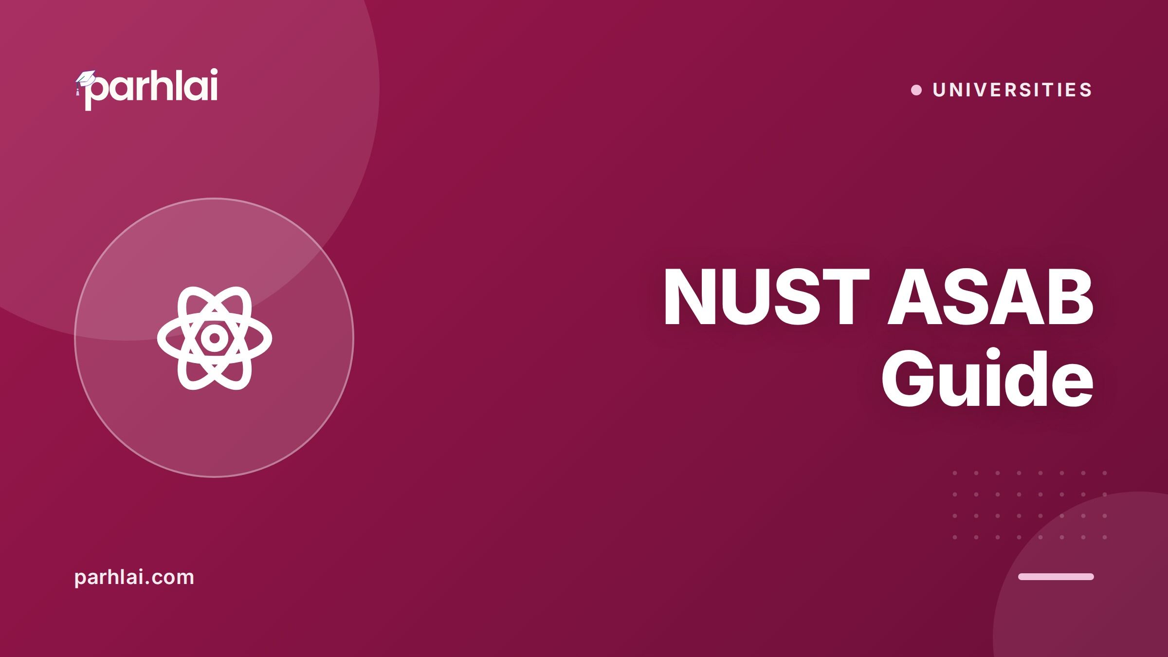 NUST ASAB Guide: Atta-ur-Rahman School of Applied Biosciences