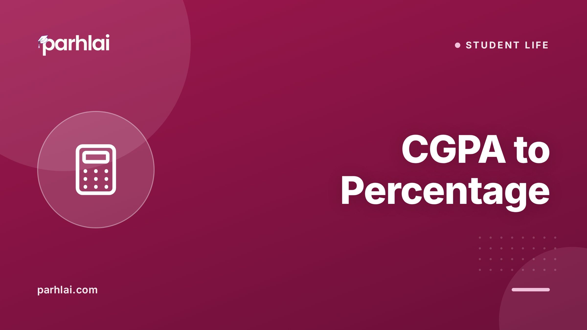 Parhlai blog cover for "CGPA to Percentage: How to Convert in Pakistan"