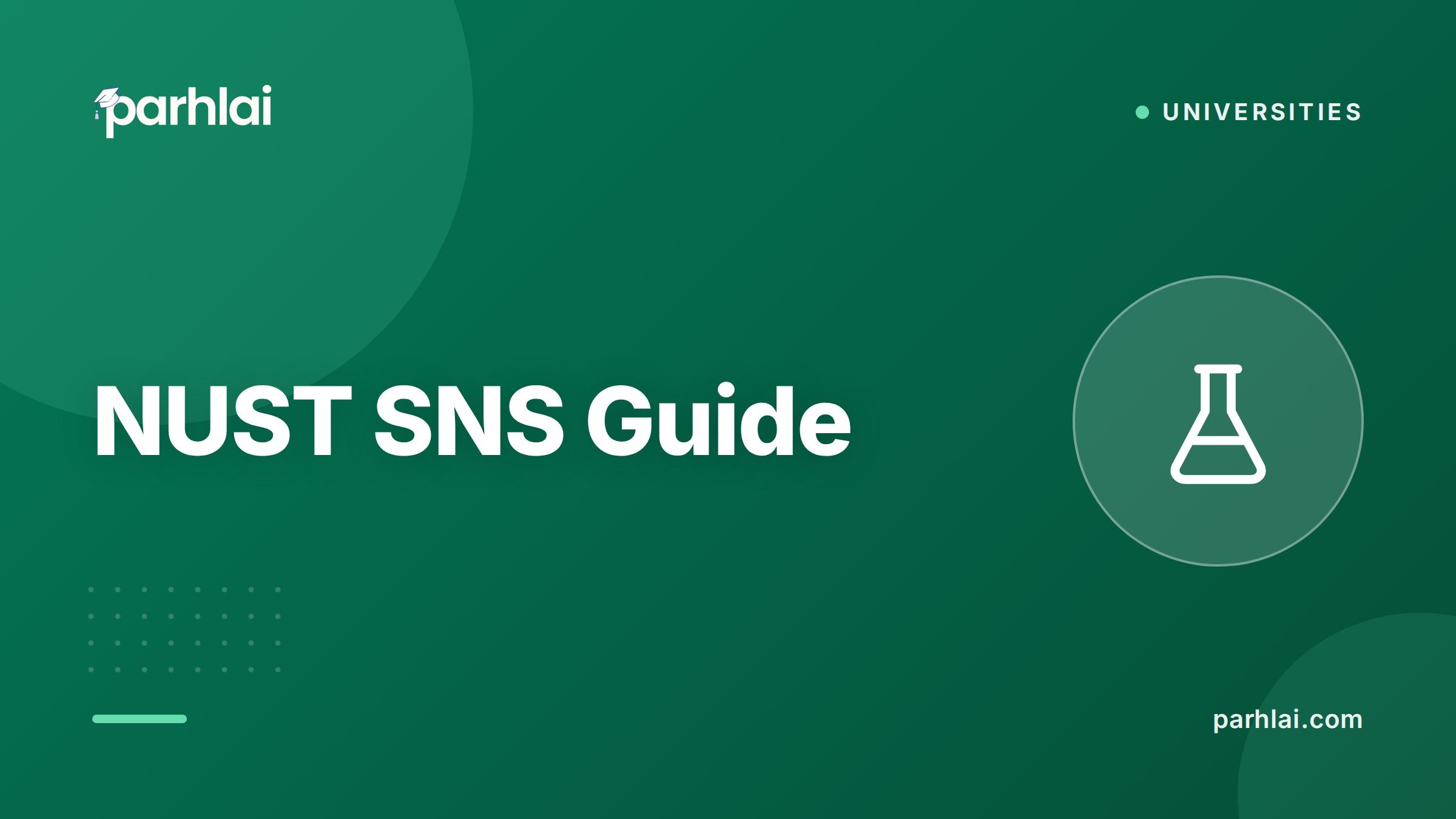 NUST SNS Guide: BS Mathematics, Physics, and Chemistry Programs