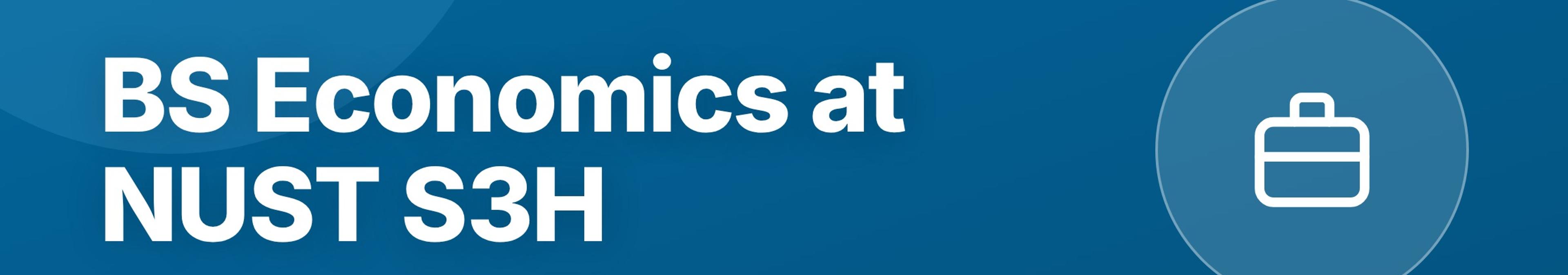 Parhlai blog cover for "BS Economics at NUST S3H: Micro, Macro, Econometrics, and Banking Careers"