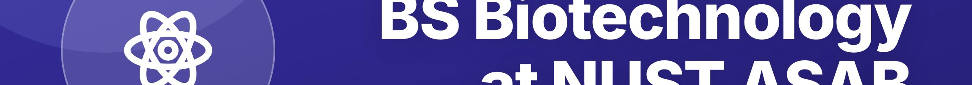 Parhlai blog cover for "BS Biotechnology at NUST ASAB: Molecular Biology, Genetic Engineering, and Pharma R&D"