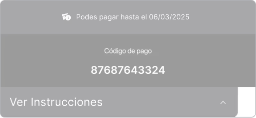 Payment Code