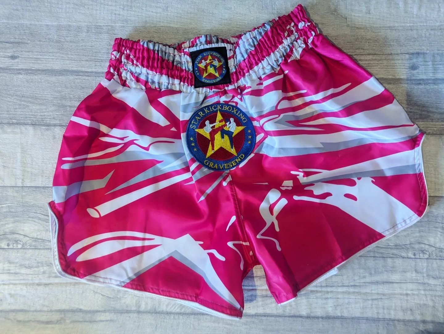 Pink K1 shorts