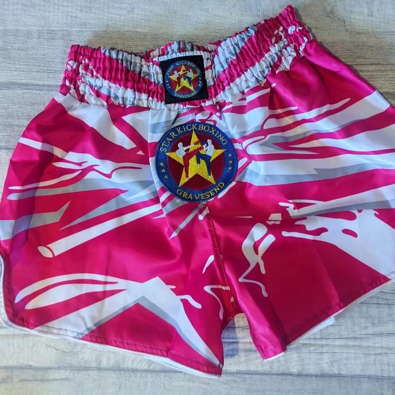 Pink K1 shorts