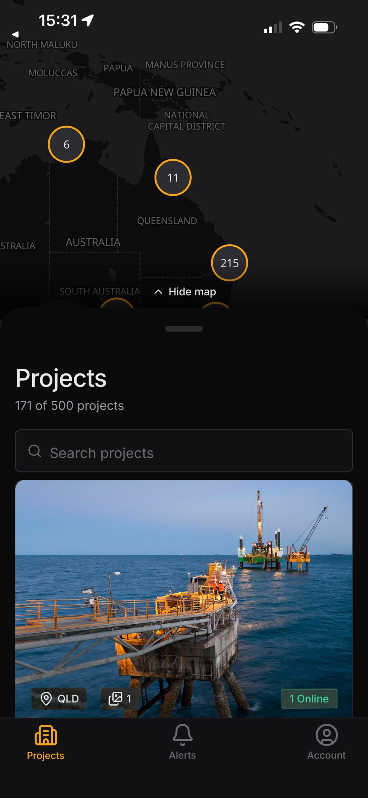 Blackbox Time lapse site monitoring app