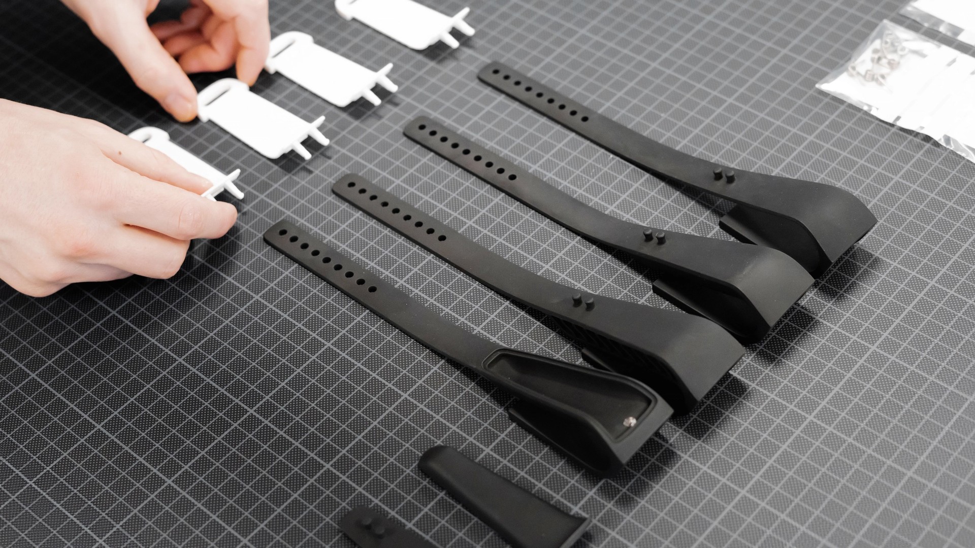 Industrial design prototyping process for iterative product refinement.