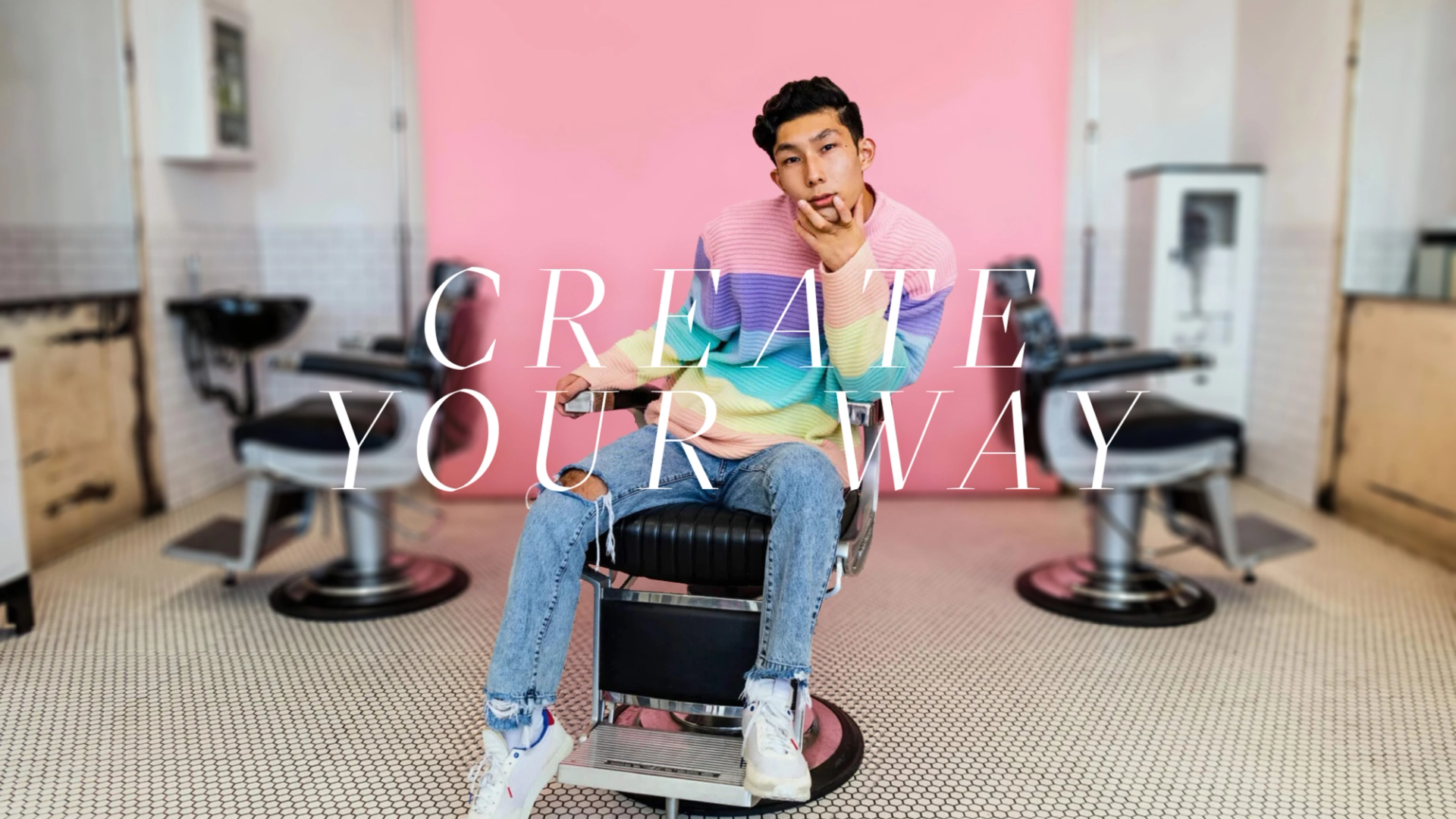 Creative brand positioning for Andis targeting lifestyle creators through strategic design.