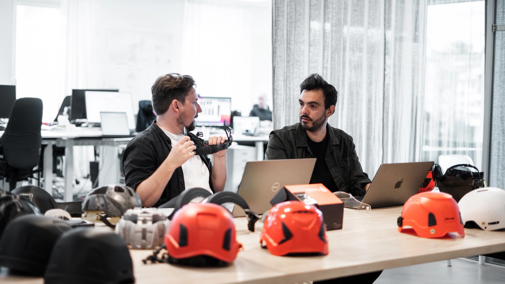Creative engineering workspace showcasing integrated product development approach.
