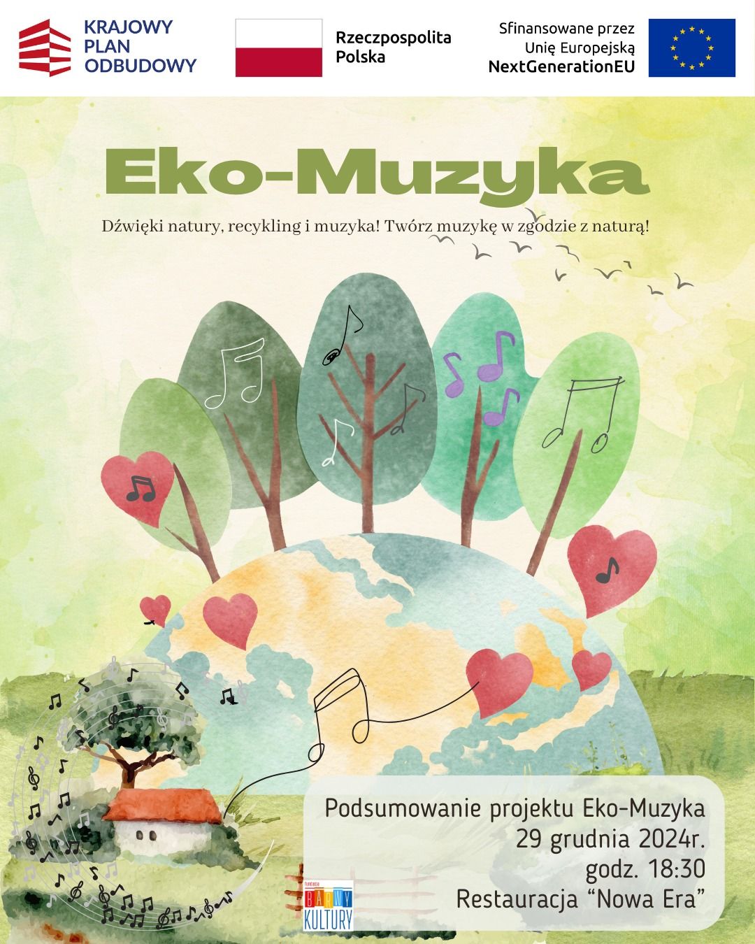 „Eko-Muzyka” — młodzi artyści tworzą dla natury