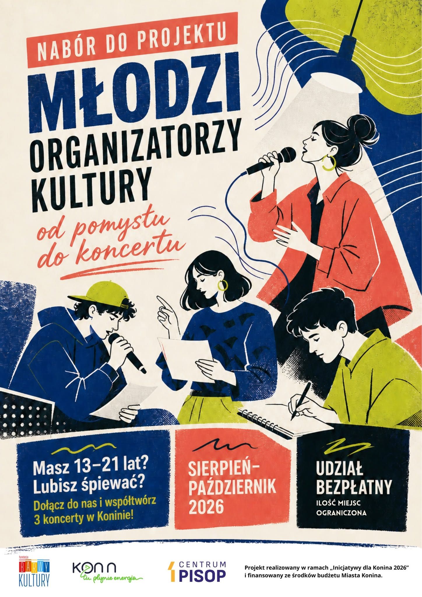 Młodzi organizatorzy kultury - od pomysłu do koncertu