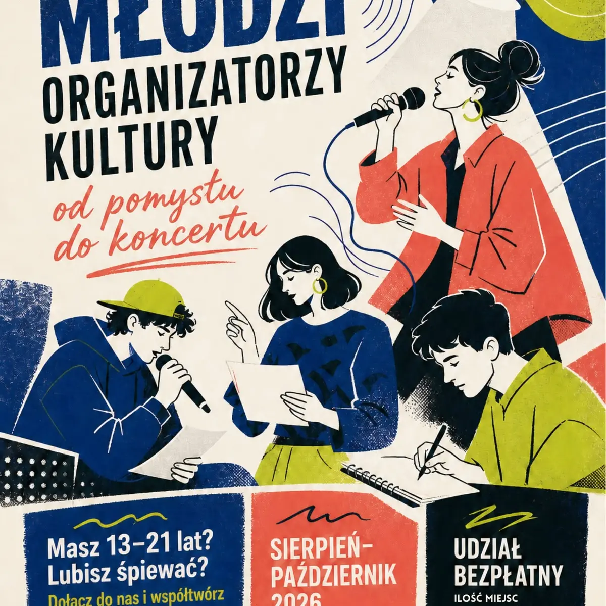 Młodzi organizatorzy kultury - od pomysłu do koncertu
